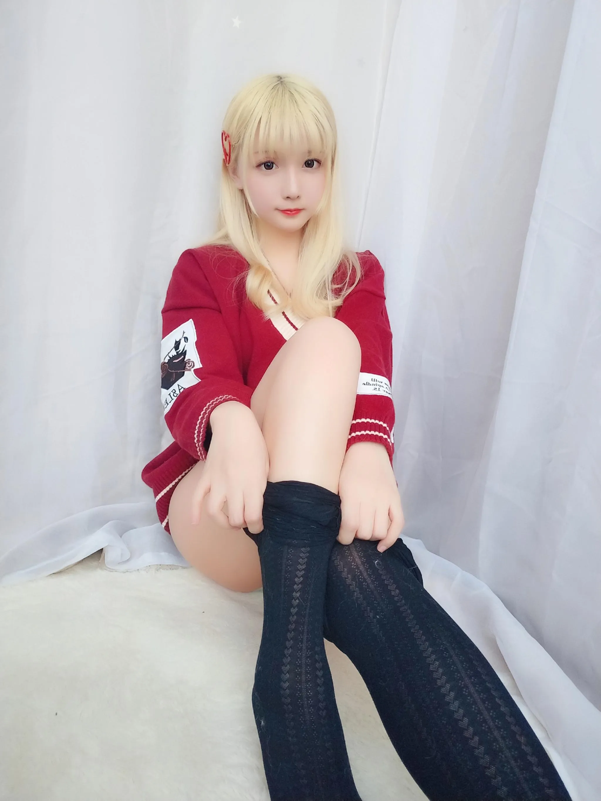星之迟迟 – VOL.08 玫瑰月光包-玫瑰味黑丝（26P） [26P]插图5
